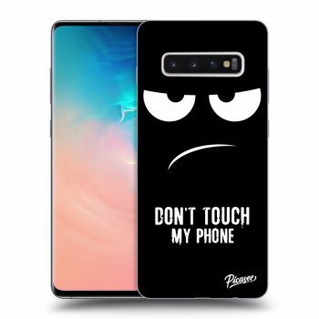 Szilikon tok erre a típusra Samsung Galaxy S10 Plus G975 - Don't Touch My Phone