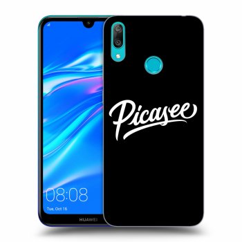 Szilikon tok erre a típusra Huawei Y7 2019 - Picasee - White