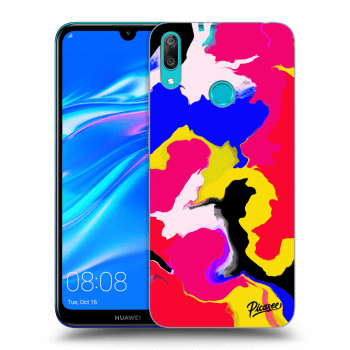 Szilikon tok erre a típusra Huawei Y7 2019 - Watercolor