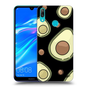 Picasee fekete szilikon tok az alábbi mobiltelefonokra Huawei Y7 2019 - Avocado