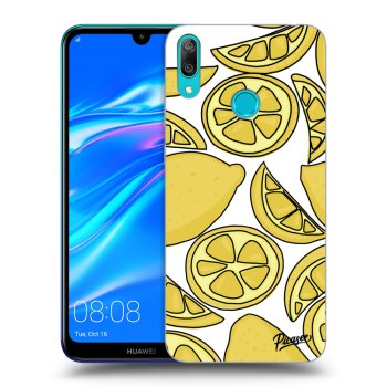 Szilikon tok erre a típusra Huawei Y7 2019 - Lemon