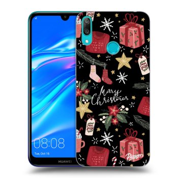 Szilikon tok erre a típusra Huawei Y7 2019 - Christmas