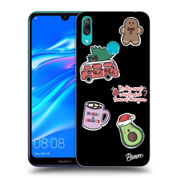 Picasee ULTIMATE CASE Huawei Y7 2019 - készülékre - Christmas Stickers
