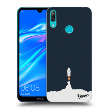 Picasee átlátszó szilikon tok az alábbi mobiltelefonokra Huawei Y7 2019 - Astronaut 2