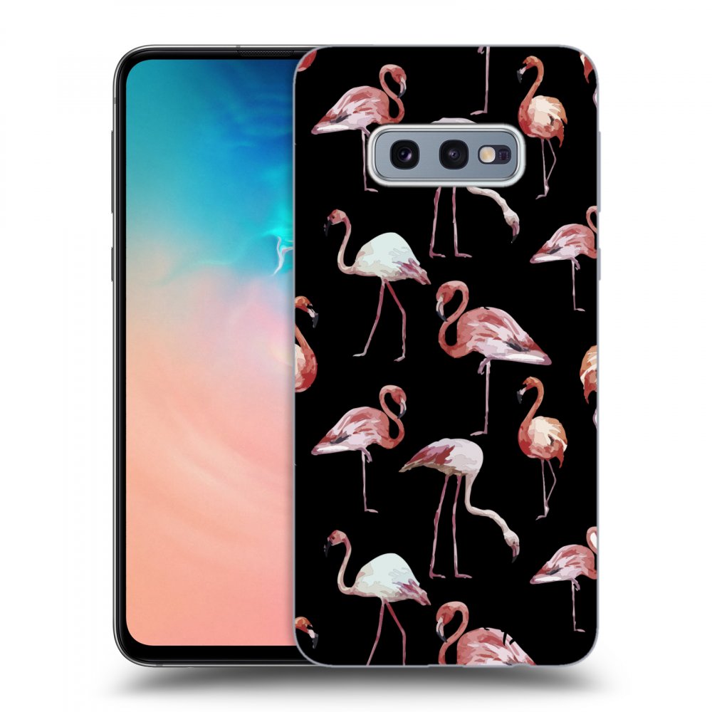 Picasee ULTIMATE CASE Samsung Galaxy S10e G970 - készülékre - Flamingos