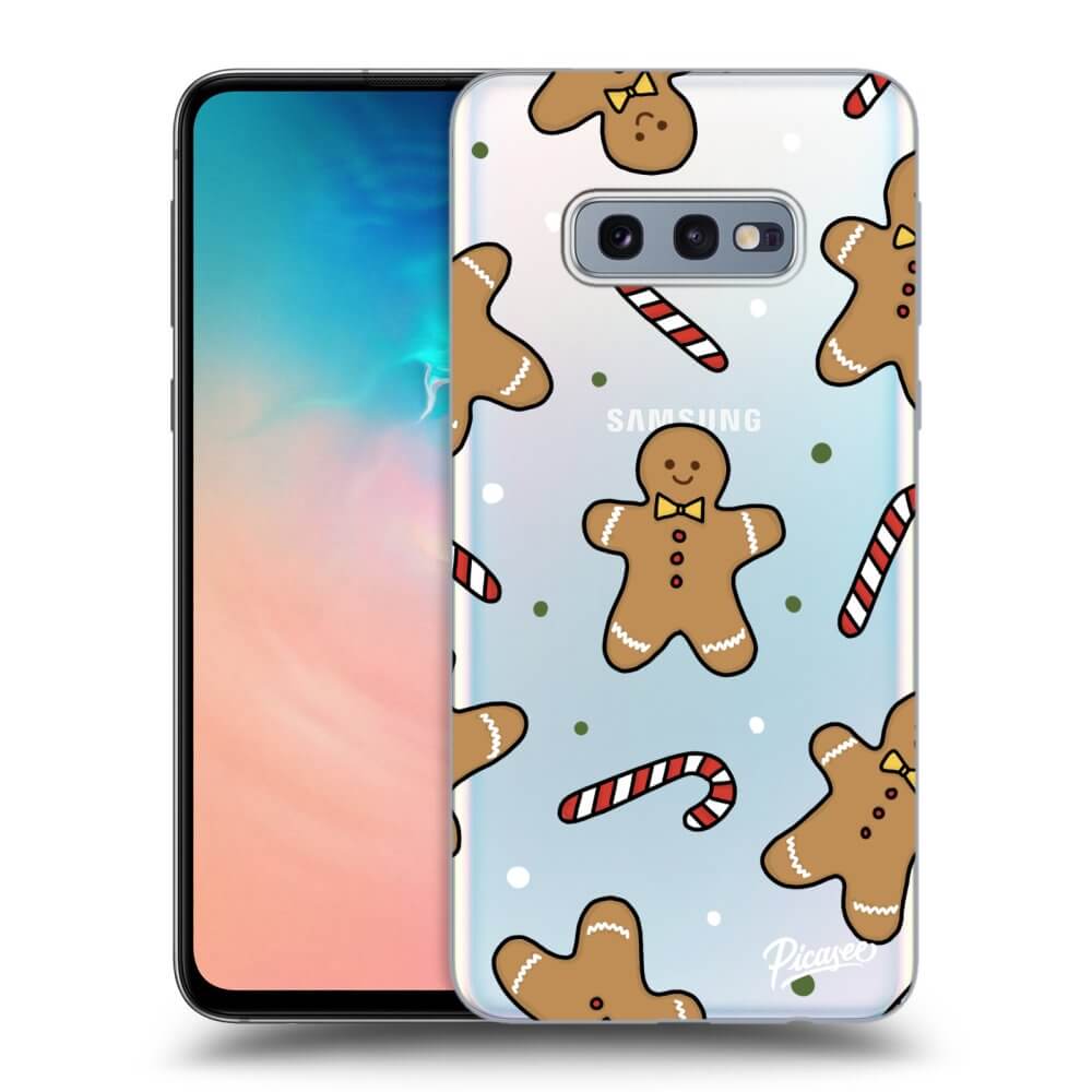 Picasee átlátszó szilikon tok az alábbi mobiltelefonokra Samsung Galaxy S10e G970 - Gingerbread