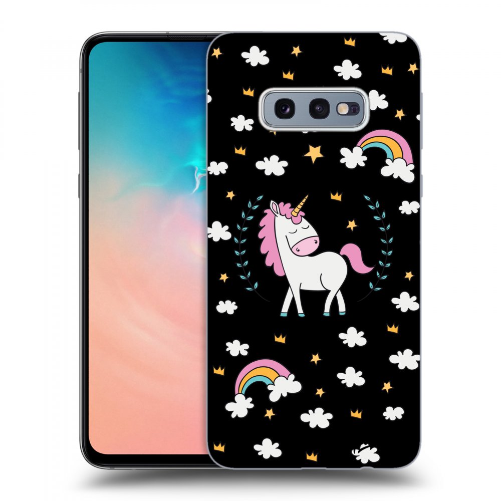 Picasee ULTIMATE CASE Samsung Galaxy S10e G970 - készülékre - Unicorn star heaven