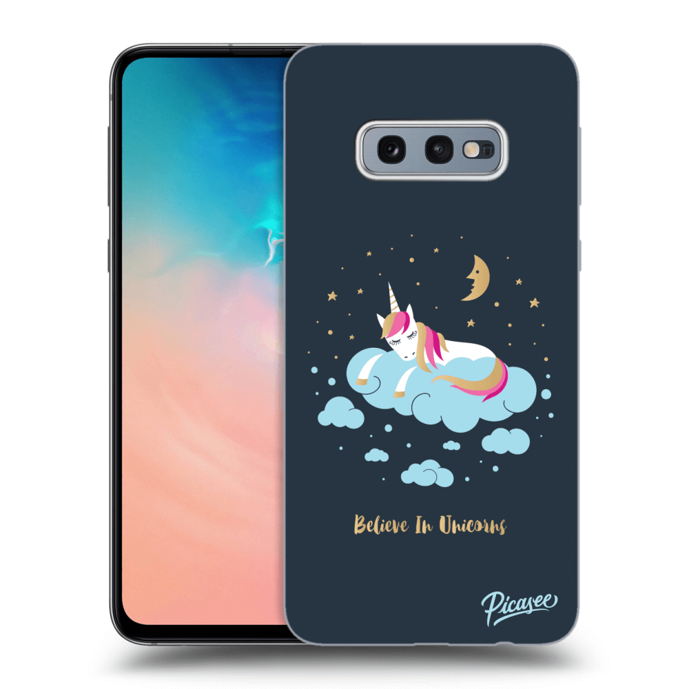 Picasee ULTIMATE CASE Samsung Galaxy S10e G970 - készülékre - Believe In Unicorns