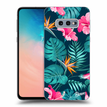 Szilikon tok erre a típusra Samsung Galaxy S10e G970 - Pink Monstera