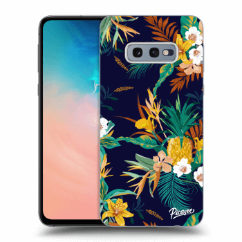 Szilikon tok erre a típusra Samsung Galaxy S10e G970 - Pineapple Color