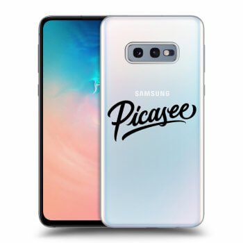 Picasee átlátszó szilikon tok az alábbi mobiltelefonokra Samsung Galaxy S10e G970 - Picasee - black