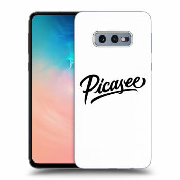 Szilikon tok erre a típusra Samsung Galaxy S10e G970 - Picasee - black