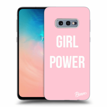Szilikon tok erre a típusra Samsung Galaxy S10e G970 - Girl power