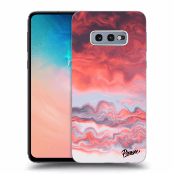 Szilikon tok erre a típusra Samsung Galaxy S10e G970 - Sunset