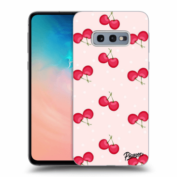 Szilikon tok erre a típusra Samsung Galaxy S10e G970 - Cherries