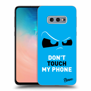 Szilikon tok erre a típusra Samsung Galaxy S10e G970 - Cloudy Eye - Blue