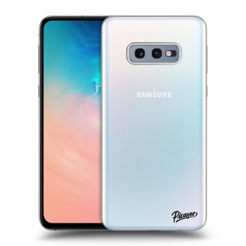 Picasee átlátszó szilikon tok az alábbi mobiltelefonokra Samsung Galaxy S10e G970 - Clear