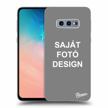 Szilikon tok erre a típusra Samsung Galaxy S10e G970 - Saját fotó/motívum