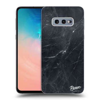 Szilikon tok erre a típusra Samsung Galaxy S10e G970 - Black marble