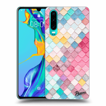 Szilikon tok erre a típusra Huawei P30 - Colorful roof