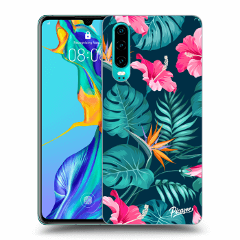 Szilikon tok erre a típusra Huawei P30 - Pink Monstera