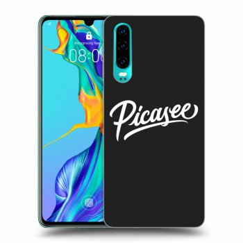 Picasee fekete szilikon tok az alábbi mobiltelefonokra Huawei P30 - Picasee - White