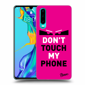 Szilikon tok erre a típusra Huawei P30 - Shadow Eye - Pink