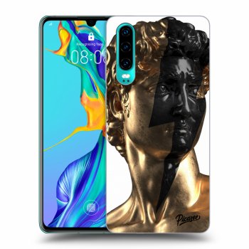 Szilikon tok erre a típusra Huawei P30 - Wildfire - Gold