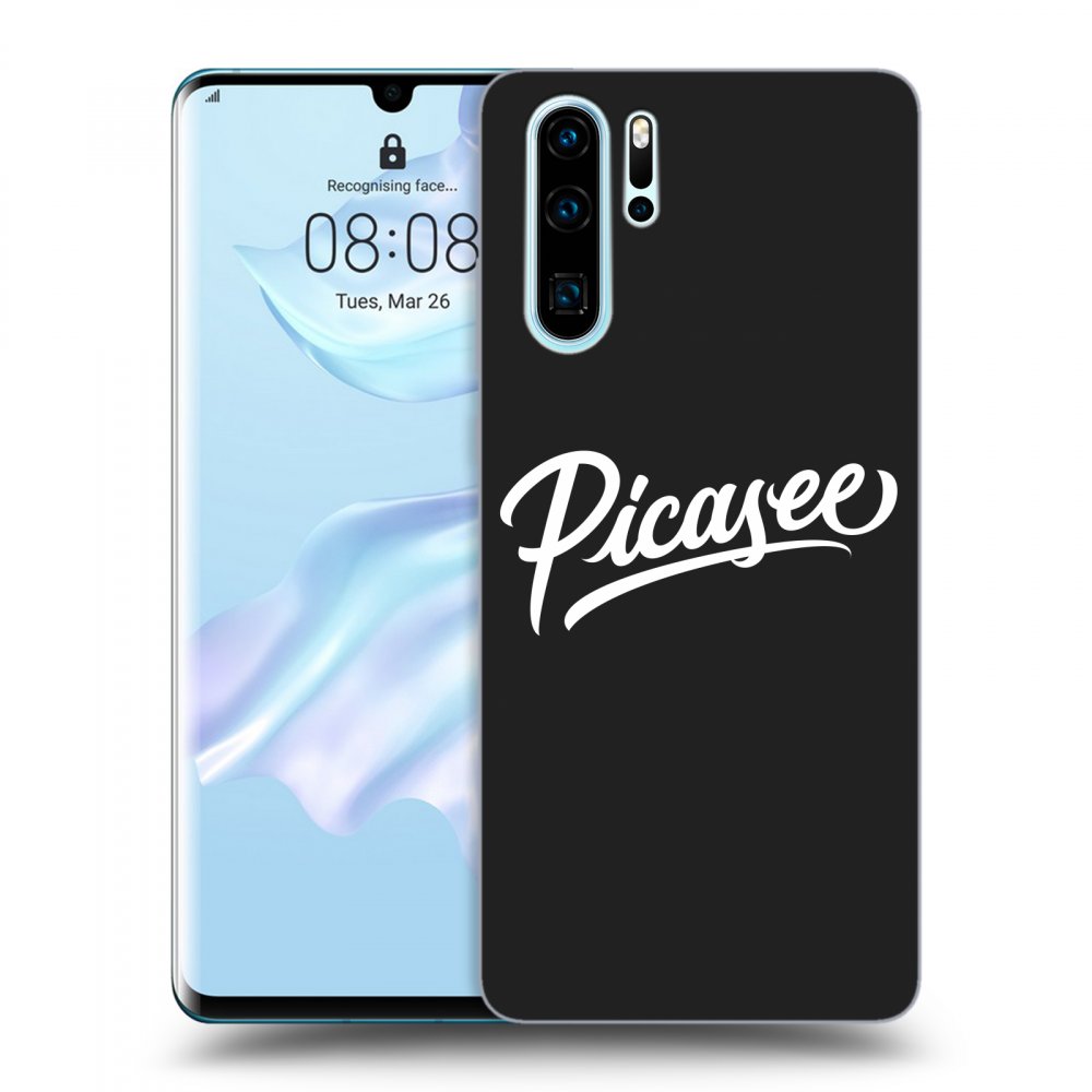 Picasee fekete szilikon tok az alábbi mobiltelefonokra Huawei P30 Pro - Picasee - White