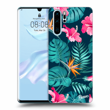 Szilikon tok erre a típusra Huawei P30 Pro - Pink Monstera