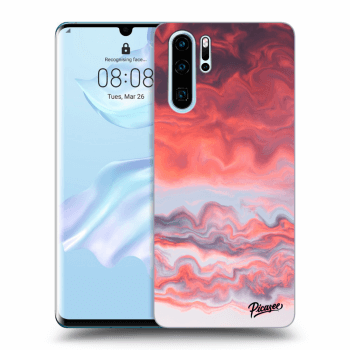 Szilikon tok erre a típusra Huawei P30 Pro - Sunset