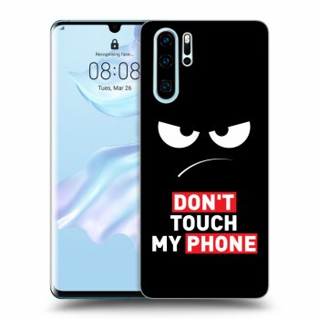 Szilikon tok erre a típusra Huawei P30 Pro - Angry Eyes - Transparent