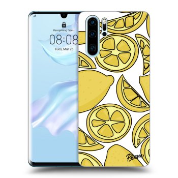 Szilikon tok erre a típusra Huawei P30 Pro - Lemon