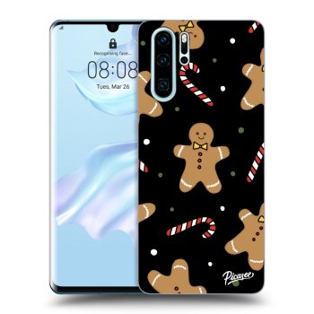 Picasee fekete szilikon tok az alábbi mobiltelefonokra Huawei P30 Pro - Gingerbread