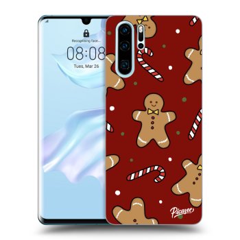 Picasee átlátszó szilikon tok az alábbi mobiltelefonokra Huawei P30 Pro - Gingerbread 2