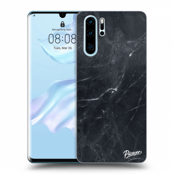 Szilikon tok erre a típusra Huawei P30 Pro - Black marble