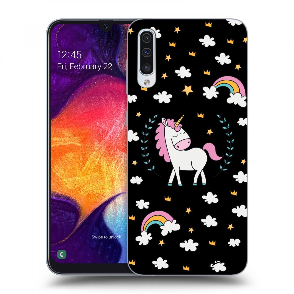 Picasee ULTIMATE CASE Samsung Galaxy A50 A505F - készülékre - Unicorn star heaven