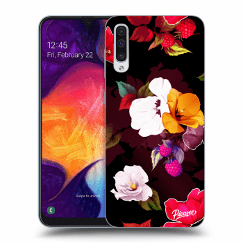 Picasee ULTIMATE CASE Samsung Galaxy A50 A505F - készülékre - Flowers and Berries