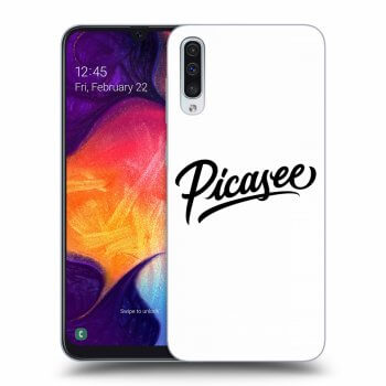 Szilikon tok erre a típusra Samsung Galaxy A50 A505F - Picasee - black