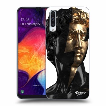 Szilikon tok erre a típusra Samsung Galaxy A50 A505F - Wildfire - Black