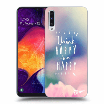 Szilikon tok erre a típusra Samsung Galaxy A50 A505F - Think happy be happy