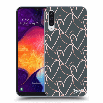 Szilikon tok erre a típusra Samsung Galaxy A50 A505F - Lots of love