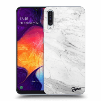 Picasee ULTIMATE CASE Samsung Galaxy A50 A505F - készülékre - White marble