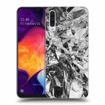 Szilikon tok erre a típusra Samsung Galaxy A50 A505F - Chrome