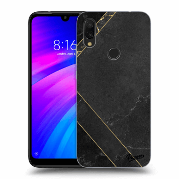 Szilikon tok erre a típusra Xiaomi Redmi 7 - Black tile