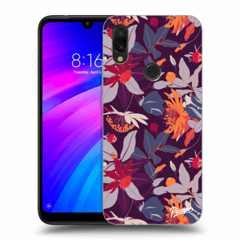 Picasee ULTIMATE CASE Xiaomi Redmi 7 - készülékre - Purple Leaf