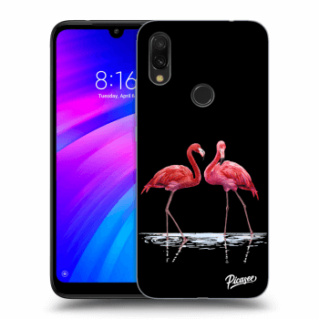 Szilikon tok erre a típusra Xiaomi Redmi 7 - Flamingos couple