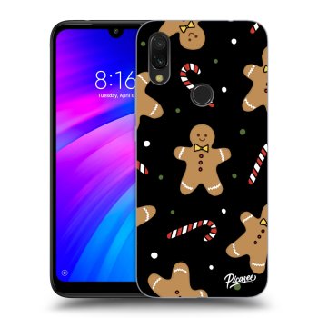 Picasee fekete szilikon tok az alábbi mobiltelefonokra Xiaomi Redmi 7 - Gingerbread