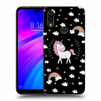 Picasee ULTIMATE CASE Xiaomi Redmi 7 - készülékre - Unicorn star heaven