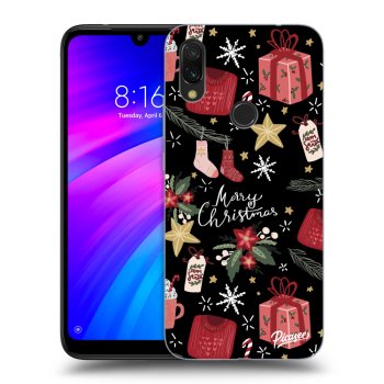 Szilikon tok erre a típusra Xiaomi Redmi 7 - Christmas